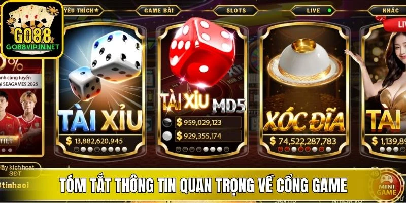 tom tat thong tin quan trong ve cong game