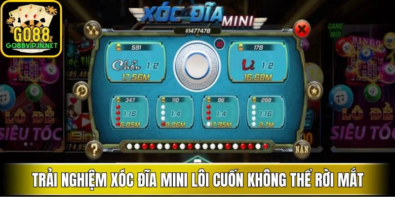 trai nghiem xoc dia mini loi cuon khong the roi mat